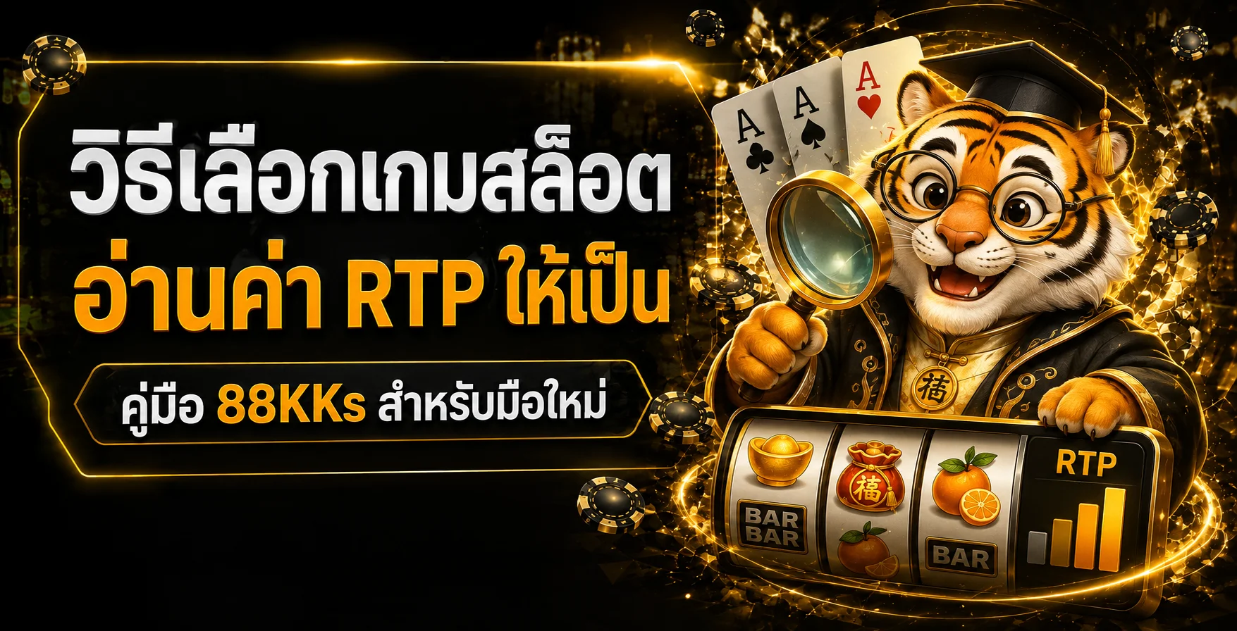 88KKs วิธีเลือกเกมสล็อตและอ่านค่า RTP